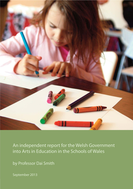 Arts in Education in the Schools of Wales Print Layout 1