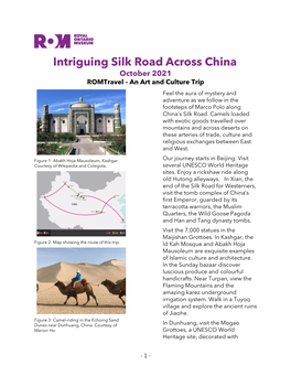 Romtravel's China 2021 Information Flyer