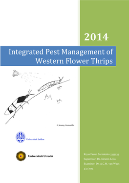 Integrated Pest Management of Western Flower Thrips