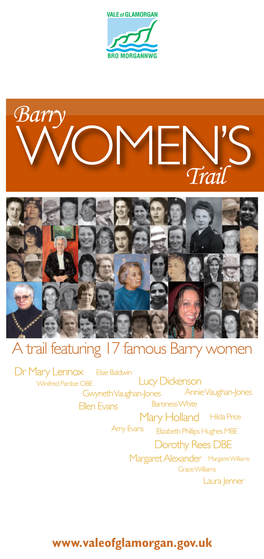 A Trail Featuring 17 Famous Barry Women