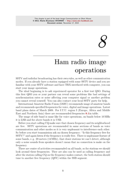 Ham Radio Image Operations