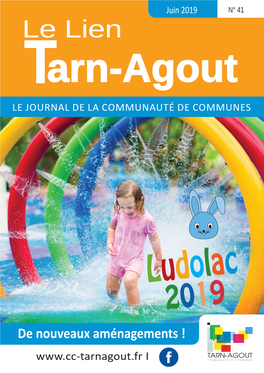 Le Lien Tarn-Agout LE JOURNAL DE LA COMMUNAUTÉ DE COMMUNES