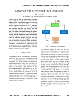 Survey on Web Browser and Their Extensions