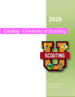 Catalog - University of Scouting