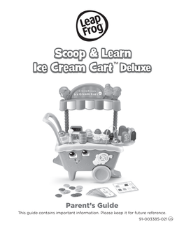 Scoop and Learn Ice Cream Cart Deluxe Parents Guide