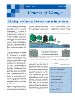 Winter 2006 Page 1 Volume 3, Issue 1 Winter 2006 Courses of Change