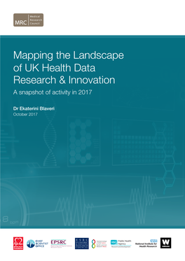 Mapping the Landscape of UK Health Data Research & Innovation