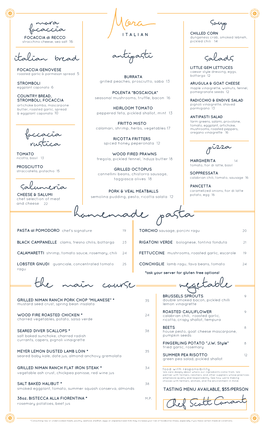 Mora Menu 7.14.18