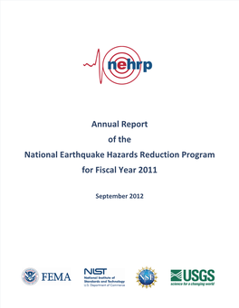 Annual Report of the National Earthquake Hazards Reduction Program for Fiscal Year 2011