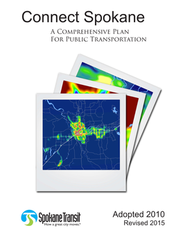 Connect Spokane a Comprehensive Plan for Public Transportation