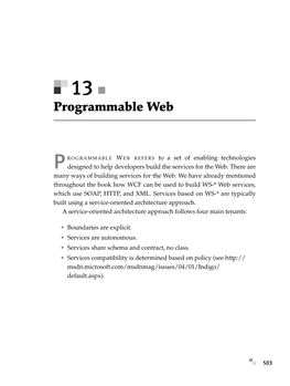 Programmable Web