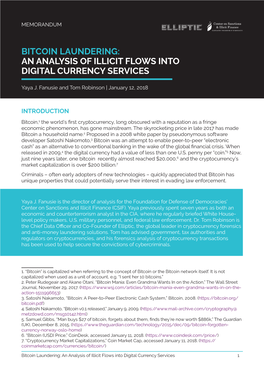 Bitcoin Laundering: an Analysis of Illicit Flows Into Digital Currency Services