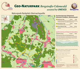 Abtsteinach Lingklingen NW W N Naturpark-Parkplatz „Steinachquelle“ L 3409 Zotzenbach O Mumbach Mörlenbach