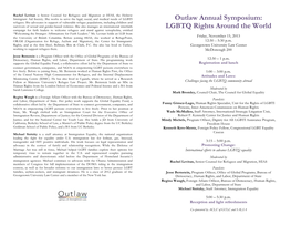 Symposium Program