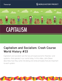 Capitalism and Socialism: Crash Course World History #33