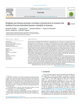 Bridging Non-Human Primate Correlates of Protection to Reassess The