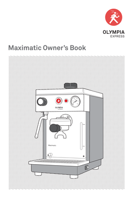 Maximatic Owner's Book