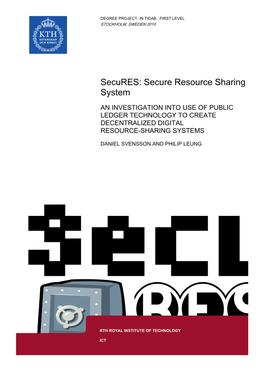 Secure Resource Sharing System