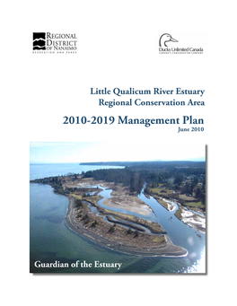 2010-2019 Management Plan June 2010