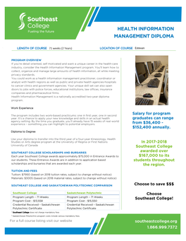 Health Information Management Diploma