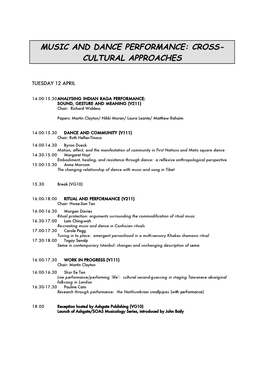 BFE Annual Conference 2005 Programme