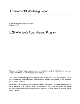 50022-002: Affordable Rural Housing Program