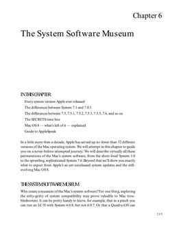 The System Software Museum