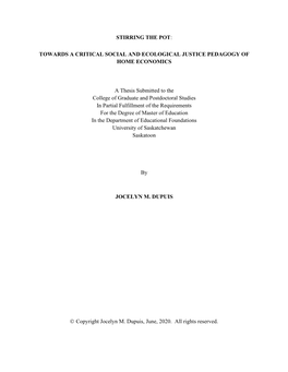 DUPUIS-THESIS-2020.Pdf