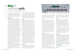 Korg Z1 Synth Issue 1