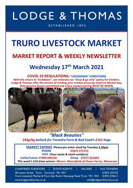 Truro Livestock Market