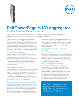 Dell Poweredge M I/O Aggregator