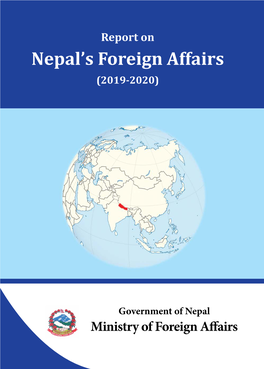 Report on Nepal’S Foreign Affairs (2019-2020)