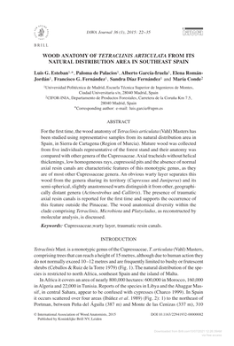 Downloaded from Brill.Com10/07/2021 12:26:39AM Via Free Access Esteban Et Al