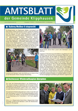 AMTSBLATT Der Gemeinde Klipphausen