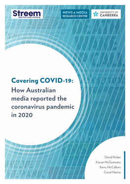 Covering COVID-19: How Australian Media Reported the Coronavirus Pandemic in 2020