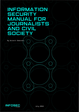 Information Security Manual for Journalists and Civil Society