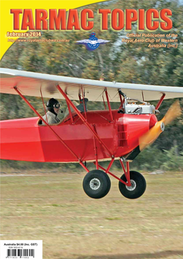February 2014 Official Publication of the Royal Aero Club of Western Australia (Inc.)