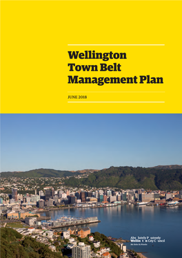 Wellington Town Belt Management Plan