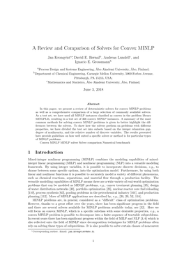 A Review and Comparison of Solvers for Convex MINLP