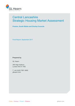 Central Lancashire Strategic Housing Market Assessment (2017)