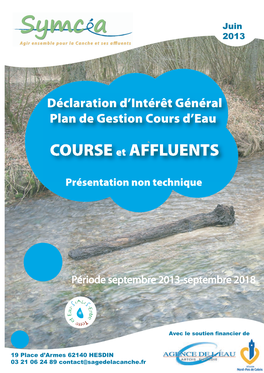 COURSE Et AFFLUENTS