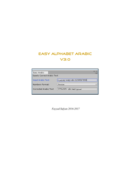 Easy Alphabet Arabic V3.0