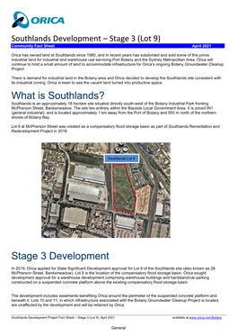 Trials to Treat the Groundwater at Lidcombe