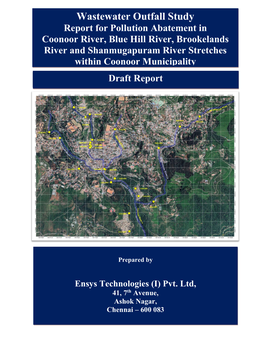 Wastewater Outfall Study Report for Pollution Abatement In