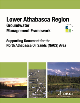 Lower Athabasca Region Groundwater Management Framework