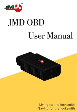 JMD OBD Living for the Locksmith,Saving for the Locksmith 1