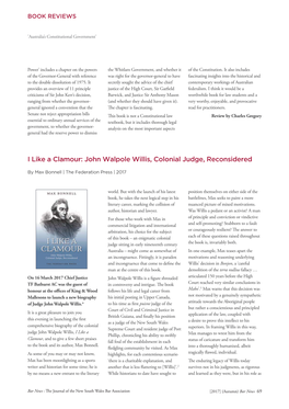 John Walpole Willis, Colonial Judge, Reconsidered