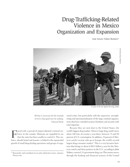 Drug-Trafficking-Related Violence in Mexico Organization and Expansion