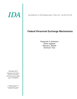 Federal Personnel Exchange Mechanisms