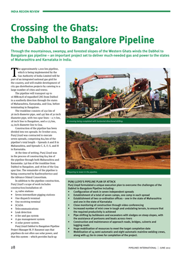 The Dabhol to Bangalore Pipeline